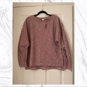NWT Old Navy Marled French Terry Sweatshirt